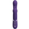 PRETTY LOVE - VIBRADOR TRIPLE MULTIFUNCIÓN CAMMY 4 EN 1 MORADO