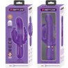 PRETTY LOVE - VIBRADOR TRIPLE MULTIFUNCIÓN CAMMY 4 EN 1 MORADO