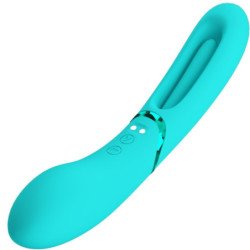 ROMANCE - VIBRADOR DE PUNTO G LEXIE 7 VIBRACIONES AZUL