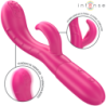 INTENSE - AMARA VIBRADOR CON LENGUA ESTIMULADORA 10 VIBRACIONES ROSA