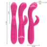 INTENSE - AMARA VIBRADOR CON LENGUA ESTIMULADORA 10 VIBRACIONES ROSA