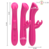 INTENSE - JULIETA VIBRADOR RABBIT 18,6 CM 10 VIBRACIONES ROSA