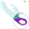 INTENSO - VIBRADOR MONICA RABBIT CON ESTIMULADOR G ROTATIVO AZUL