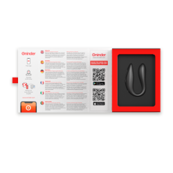 ONINDER - LISBOA BLACK ESTIMULADOR DE PUNTO G Y CLÍTORIS - APLICACIÓN GRATUITA