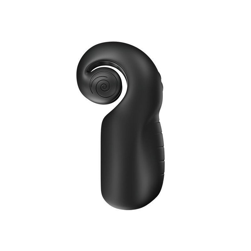 SNAIL VIBE - EVO PARA ÉL MASTURBADOR MASCULINO DESLIZANTE NROLL NEGRO