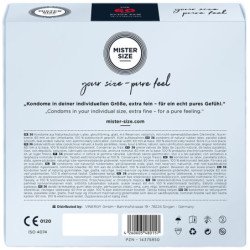 PRESERVATIVOS TALLA XL 60 MM (36 UNIDADES)
