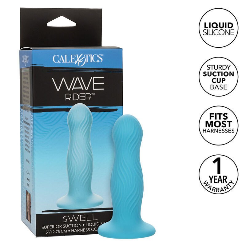 CALEXOTICS - TAPÓN ANAL WAVE RIDER SWELL AZUL