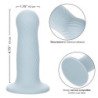 CALEXOTICS - TAPÓN ANAL DE ESPUMA WAVE RIDER AZUL