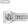KIIROO - ACARICIADOR DE BOLSILLO TRANSPARENTE DE CRYSTAL DE KIIROO