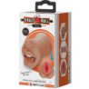 TORO LOCO - SARAH DOBLE MASTURBADORA BOCA Y VAGINA CARNE