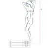 PASIÓN - BODY STOCKING PARA MUJER BS046 NEGRO TALLA ÚNICA