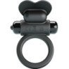 PRETTY LOVE - ANILLO VIBRADOR DEBONAIRE CONEJO 10 VIBRACIONES NEGRO