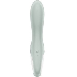 SATISFYER - AIR PUMP BOOTY 3 VIBRADOR ANAL INFLABLE VERDE GRIS