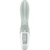 SATISFYER - AIR PUMP BOOTY 3 VIBRADOR ANAL INFLABLE VERDE GRIS