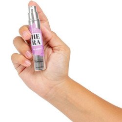 SECRETPLAY - PERFUME NATURAL HERA CON FEROMONAS, TAMAÑO VIAJE PARA MUJER, 10 ML