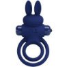 PRETTY LOVE - ANILLO VIBRATORIO DOBLE DARY AZUL CONEJO