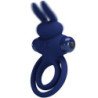 PRETTY LOVE - ANILLO VIBRATORIO DOBLE DARY AZUL CONEJO
