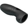 PRETTY LOVE - VIBRADOR DE DEDO DE SILICONA ALAN NEGRO