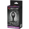 PRETTY LOVE - TAPÓN ANAL INFLABLE NEGRO