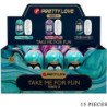 PRETTY LOVE - VENUS X 15 MASTURBADORES MASCULINOS DE SILICONA BLANCOS