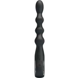 PRETTY LOVE - VIBRADOR ANAL FEDERER 12 VIBRACIONES NEGRO