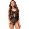LIVCO CORSETTI FASHION - PAULA LC 20209 BODY CON ADORNOS DE ENCAJE NEGRO L/XL