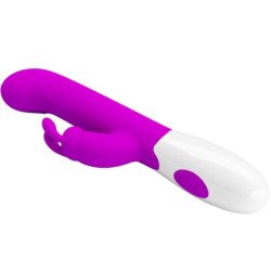 PRETTY LOVE - VIBRADOR CENTAURO CONEJO 30 MODOS DE VIBRACIÓN MORADO