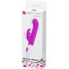 PRETTY LOVE - VIBRADOR CENTAURO CONEJO 30 MODOS DE VIBRACIÓN MORADO