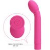 PRETTY LOVE - VIBRADOR DE PUNTO G LOGAN 10 VIBRACIONES ROSA