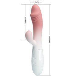 PRETTY LOVE - VIBRADOR CONEJO SNAPPY 30 VIBRACIONES ROSA