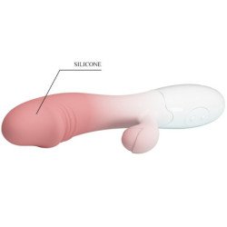 PRETTY LOVE - VIBRADOR CONEJO SNAPPY 30 VIBRACIONES ROSA