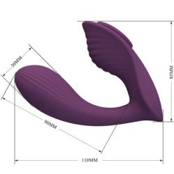 PRETTY LOVE - APLICACIÓN GRATUITA PARA MASAJEADOR Y VIBRADOR FRANZ (MORADO)