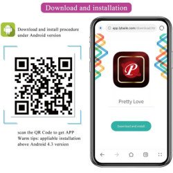 PRETTY LOVE - APLICACIÓN GRATUITA PARA MASAJEADOR Y VIBRADOR FRANZ (MORADO)