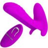 PRETTY LOVE - MASAJEADOR Y VIBRADOR 12 VIBRACIONES CONTROL REMOTO MORADO