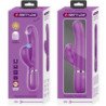 PRETTY LOVE - PERLITA VIBRADOR MULTIFUNCIÓN 3 EN 1 CON FORMA DE CONEJO MORADO