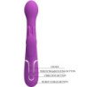 PRETTY LOVE - VIBRADOR MULTIFUNCIÓN DEJON 3 EN 1 CON FORMA DE CONEJO, COLOR MORADO