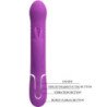 PRETTY LOVE - VIBRADOR MULTIFUNCIÓN COALE 4 EN 1 CON FORMA DE CONEJO, COLOR MORADO