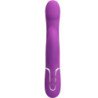 PRETTY LOVE - VIBRADOR Y ESTIMULADOR MULTIFUNCIÓN 4 EN 1 MORADO