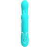 PRETTY LOVE - VIBRADOR MULTIFUNCIÓN CAMMY 4 EN 1 CON FORMA DE CONEJO TRIPLE AZUL