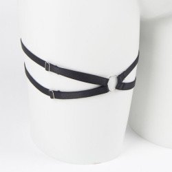 SUBBLIME - 955205 SET SUJETADOR CON LAZO NEGRO AJUSTABLE L/XL