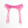 SUBBLIME - 955359 CONJUNTO DE SUJETADOR CON ENCAJE Y LIGUEROS ROSA Y MORADO S/M