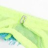 SUBBLIME - 955311 CONJUNTO DE SUJETADOR CON ENCAJE Y LIGUEROS VERDE Y AZUL S/M