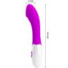 PRETTY LOVE - VIBRADOR ELEMENTAL CON 30 MODOS DE VIBRACIÓN, COLOR MORADO