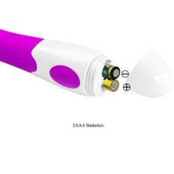 PRETTY LOVE - VIBRADOR ELEMENTAL CON 30 MODOS DE VIBRACIÓN, COLOR MORADO