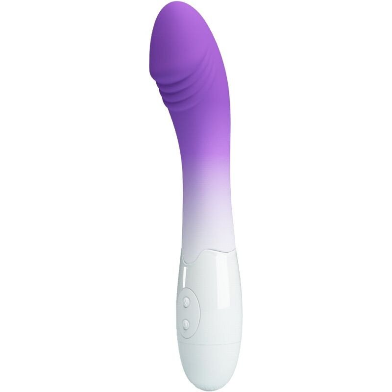 PRETTY LOVE - VIBRADOR ELEMENTAL PARA EL PUNTO G, 30 VIBRACIONES, COLOR MORADO