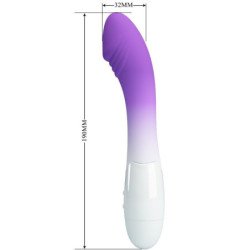 PRETTY LOVE - VIBRADOR ELEMENTAL PARA EL PUNTO G, 30 VIBRACIONES, COLOR MORADO
