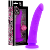 DELTA CLUB - DILDO REALISTA LILA SILICONA MEDICA 17 CM -O- 3 CM