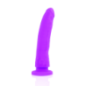 DELTA CLUB - DILDO REALISTA LILA SILICONA MEDICA 17 CM -O- 3 CM