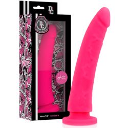 DELTA CLUB - DILDO REALISTA ROSA SILICONA MEDICA 20 CM -O- 4 CM