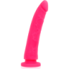 DELTA CLUB - DILDO REALISTA ROSA SILICONA MEDICA 23 CM -O- 4.5 CM